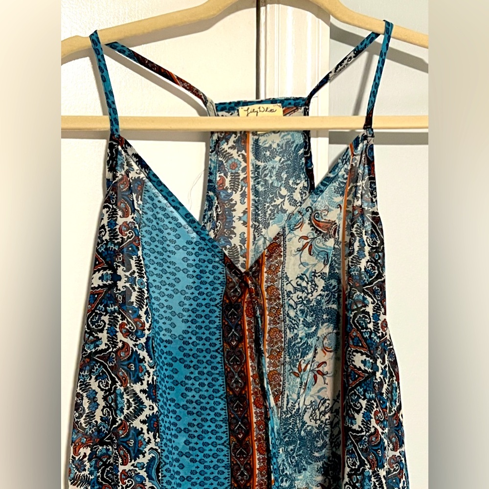 Sheer summer blouse